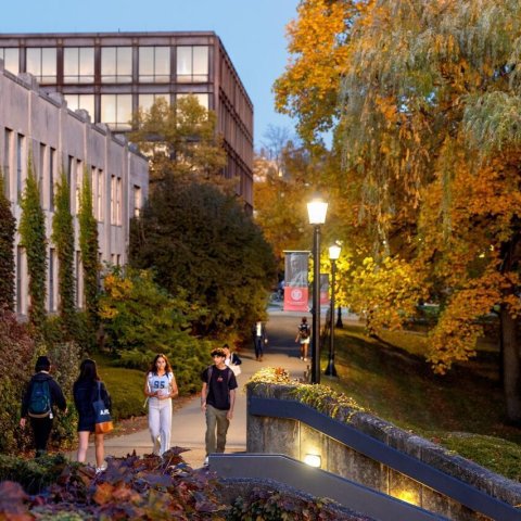 View behind Day Hall